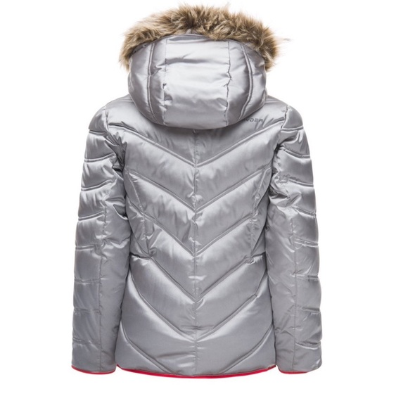 Spyder Girl’s Hottie Ski Jacket and Pants - Silver - Picture 7 of 12